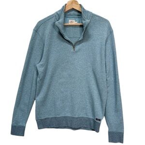 Faherty Quater Zip Sweater Size Small